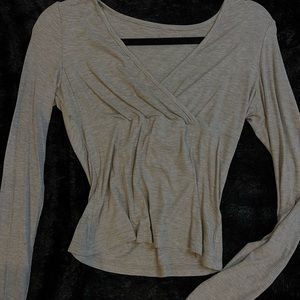 ribbed long sleeve